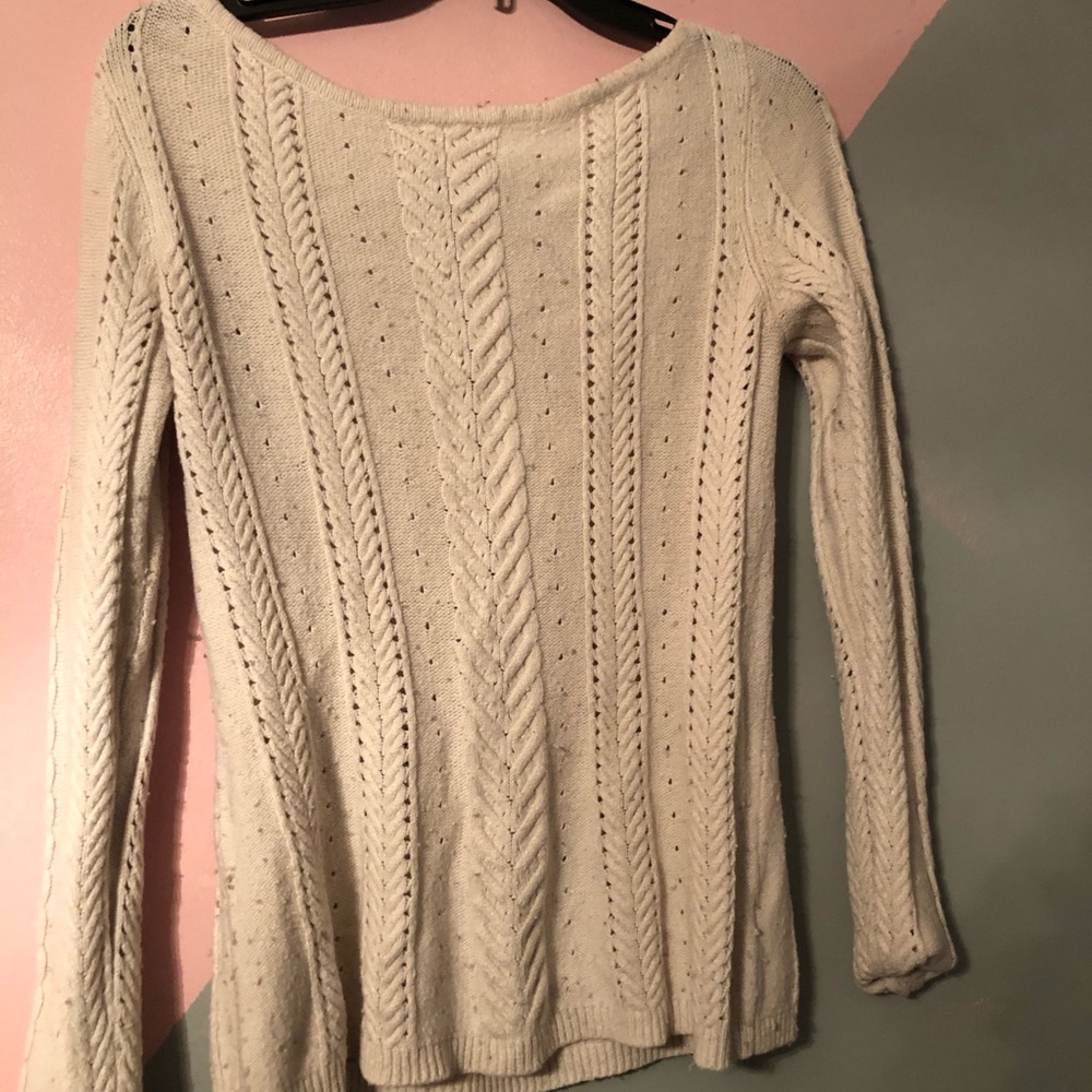 White sweater